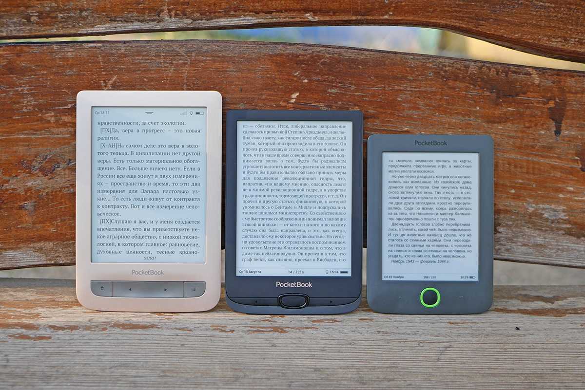 Выбор электронной книги (book reader) для чтения