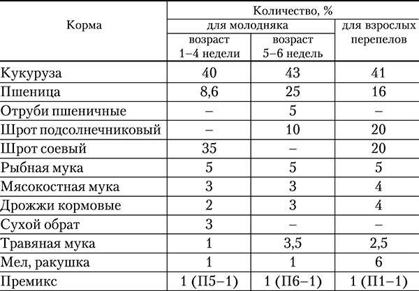 Корм для перепелов в домашних условиях, как содержать и чем кормить, комбикорм