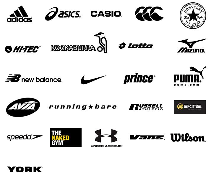 Логотипы брендов спортивной одежды и их названия