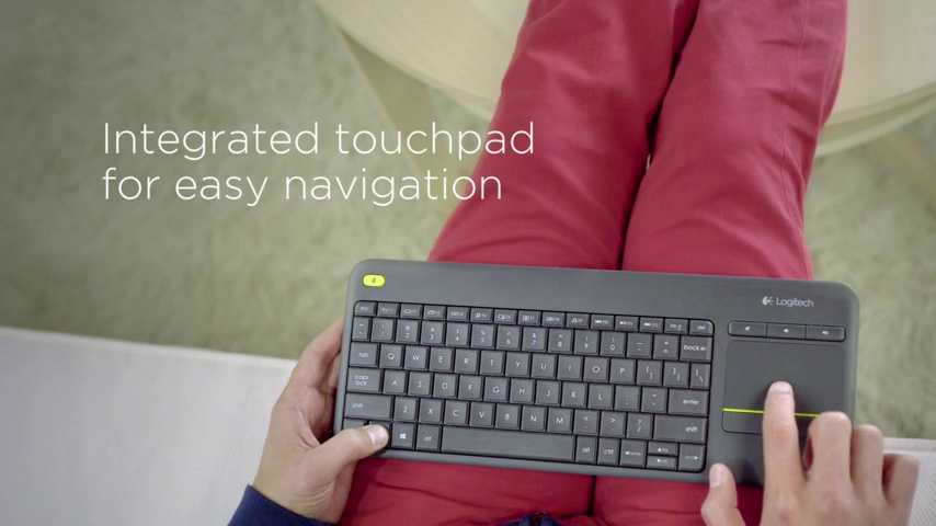 Обзор logitech keyboard k400r — клавиатура с тачпадом