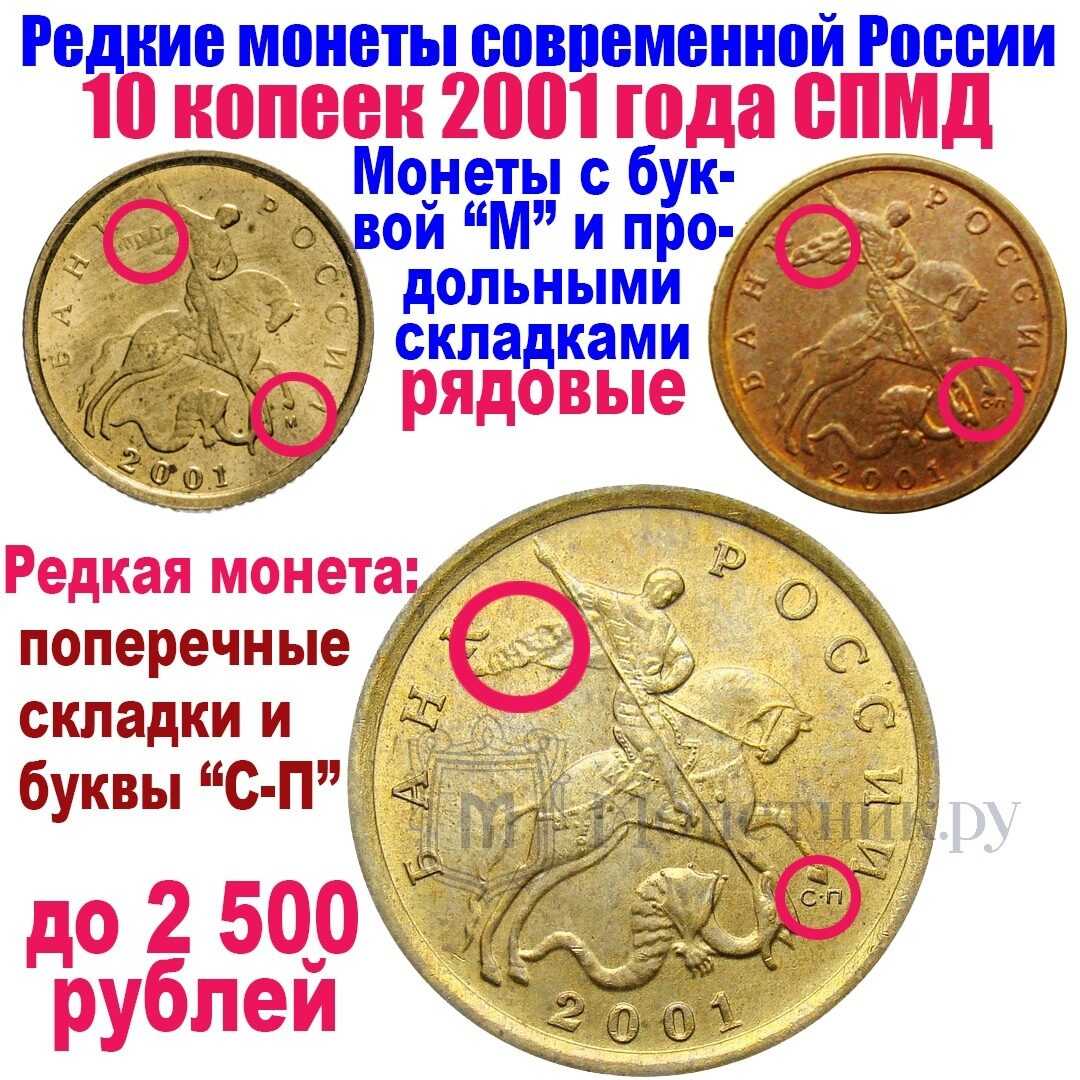Ценные 10 рублевые монеты россии стоимость каталог фото