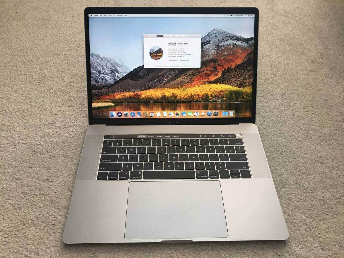 Обзор macbook pro 13 2018 — ноутбук, который вдохновляет